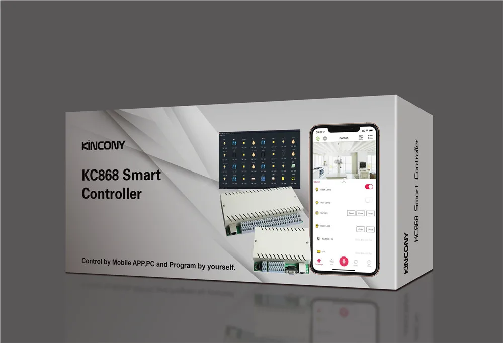 KinCony KC868-H8 8 канальный DIY дистанционного Domotica Ethernet выключатель света контроллер для умного дома охранной сигнализации системы