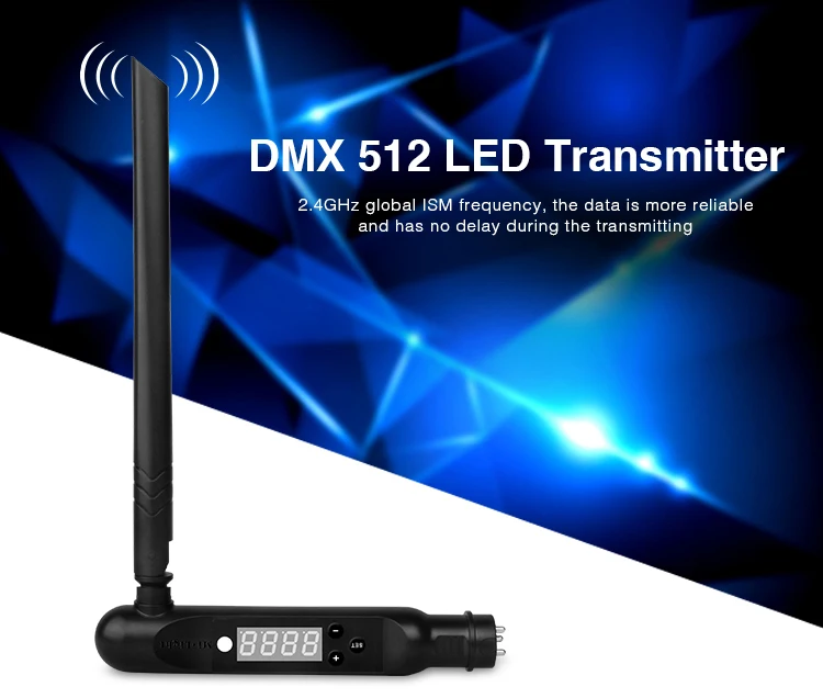 Milight DMX 512 светодиодный передатчик цифровой экран дисплей 2,4G ISM беспроводной сигнальный разъем для дискотеки сценический бар KTVS световой эффект