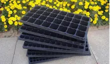 Бесплатная доставка, 2 или 5 шт., не cut.110g/150 г Сгущает. оптовая лоток рассады, блок кассетный лоток пластиковые питомник горшок посадки Разъем