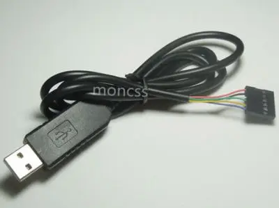 

1PCS FT232RL USB to TTL Download Line Support 3.3V/5V 6Pin Head With Dupont CTS RTS