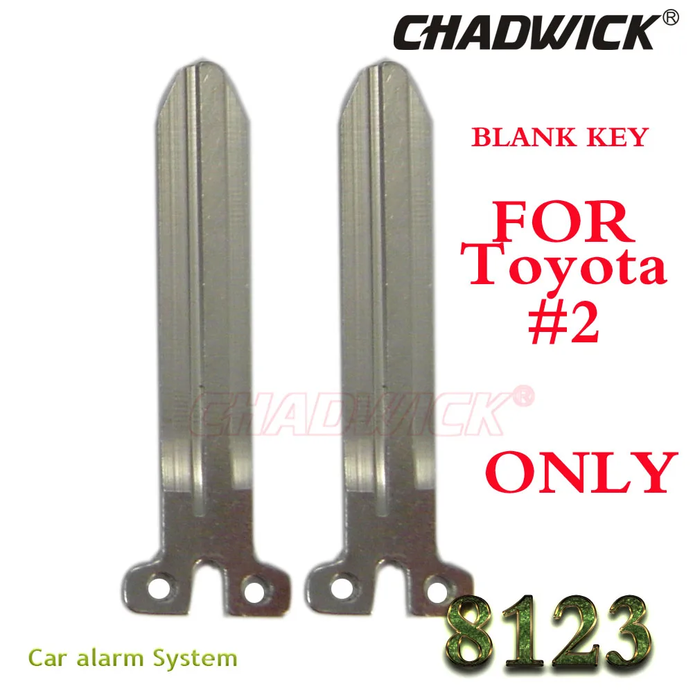 Новинка CHADWICK 8123 для Toyota#2 пустая Автомобильная сигнализация с ключом универсальная сирена односторонняя автоматическая система безопасности без ключа 4 кнопки quanlity