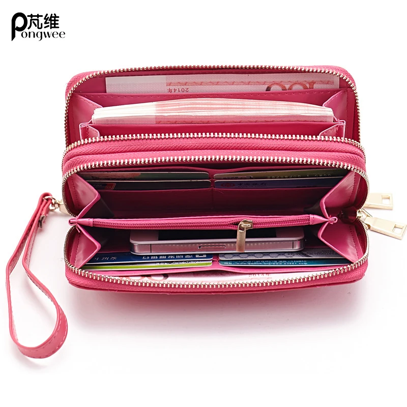 clutch zipper wallet