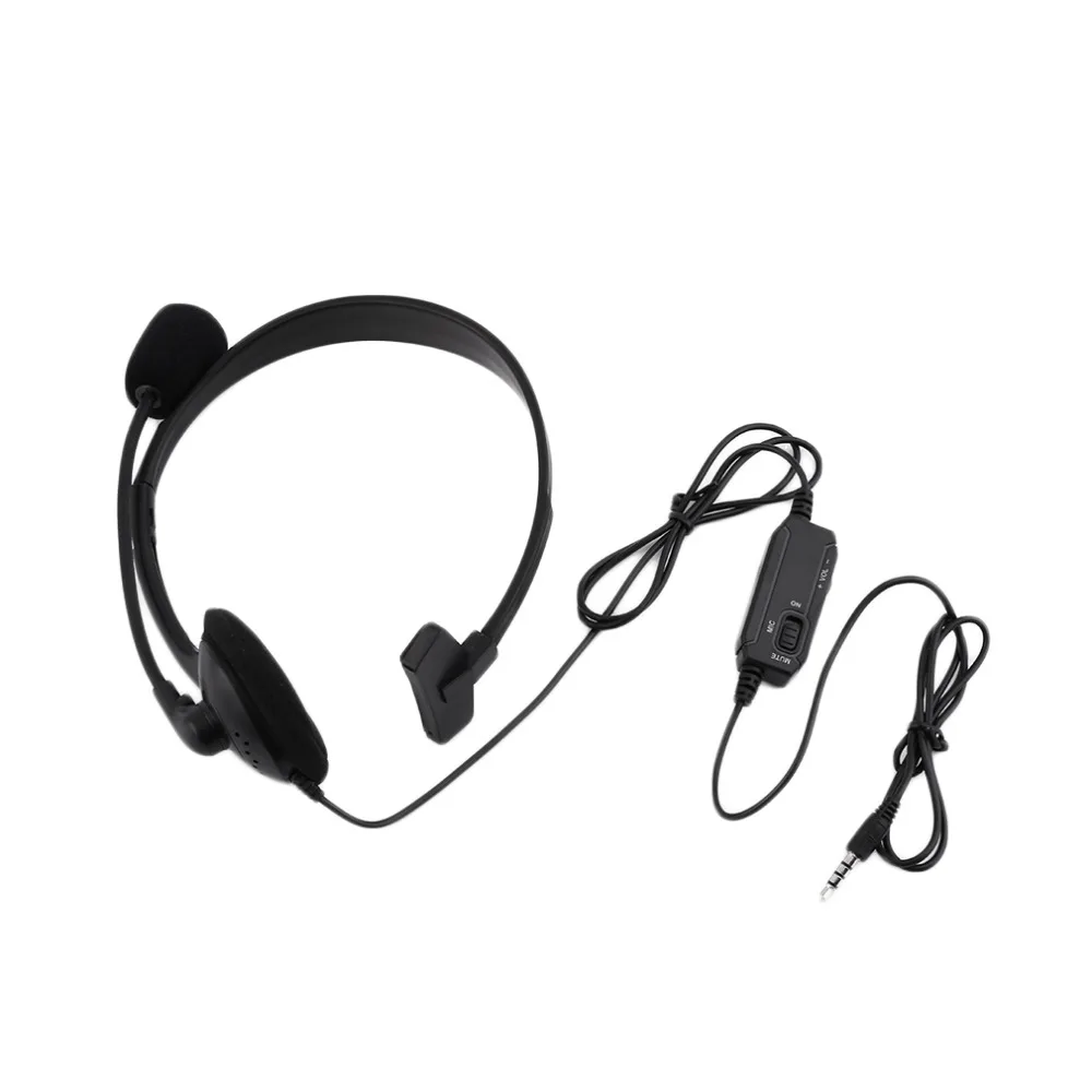 2016 New Wired Gaming Headset Headphone Microphone Mic Chat for Play Station 4 hot new | Электроника