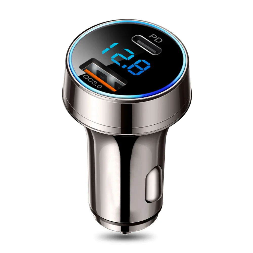 Универсальный POWSTRO 6A 18 Вт USB 3,0 быстрое зарядное устройство с type-C PD мобильное зарядное устройство автомобильное зарядное устройство адаптер для телефона планшета ПК - Тип штекера: Универсальный