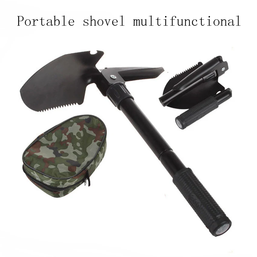 Outdoor Garden Tools Of Military Portable Folding Shovel Survival