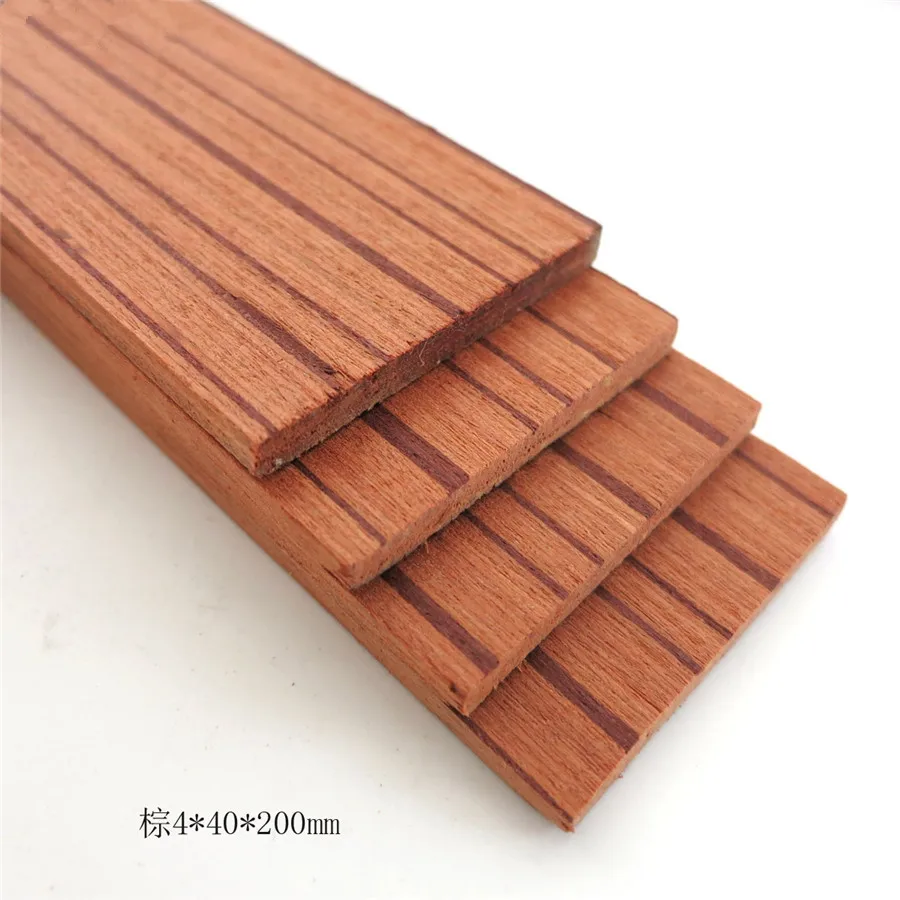 

1pc J429 Thai Teak Board Partial Brown Teakwood Low Dry Shrinkage Coefficient Wood Board Free Shipping Russia
