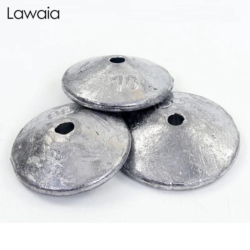 

Lawaia Fishing Weights Flap Lead Plump Retire Hook Plumb Inner Hole Smooth Model Complete Fishing Gear Small Match Fishing Tools