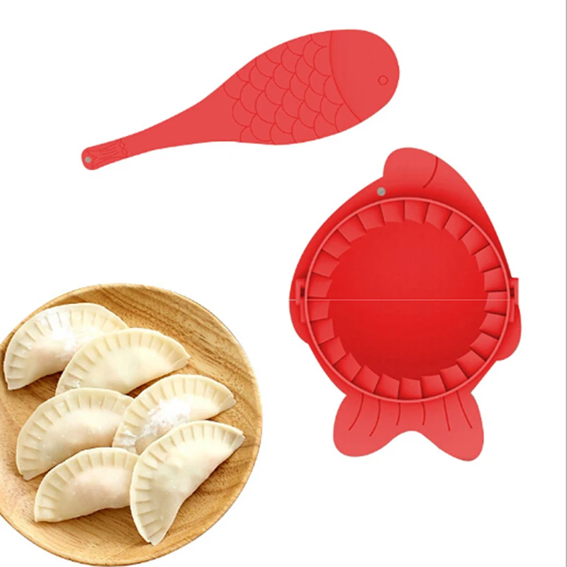New Kitchen Tools Dumpling Jiaozi Maker Device Easy DIY Dumpling Mold