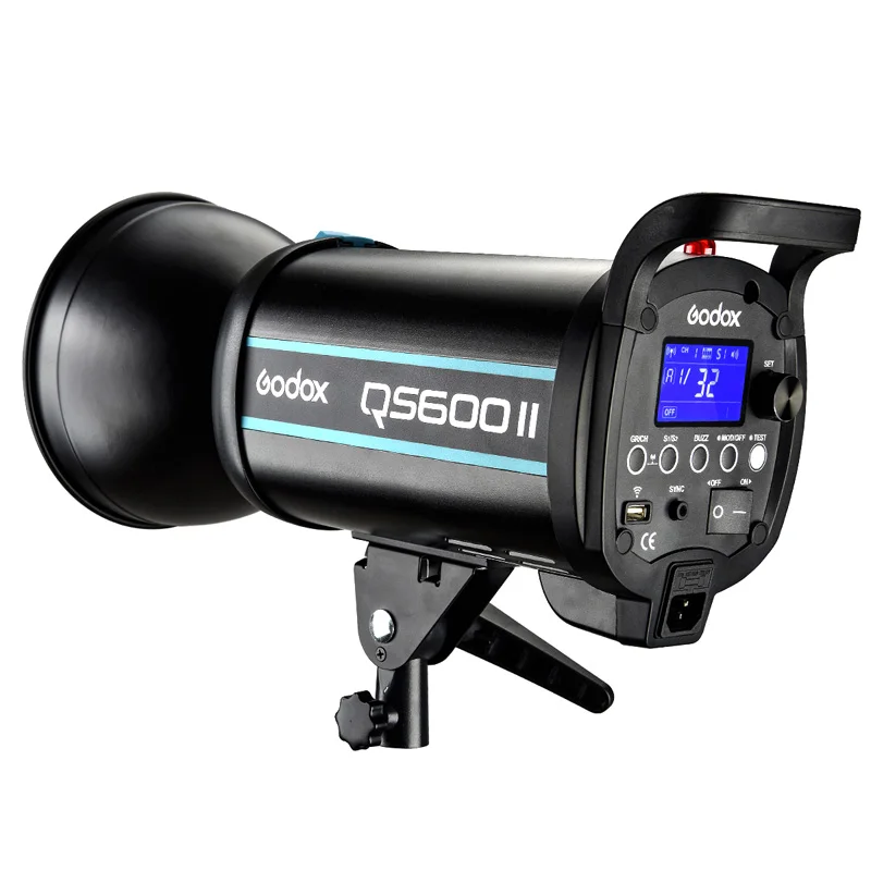Беспроводной студийный стробоскоп светильник 3x Godox QS400II / QS600II QS800II QS1200II 2 4 ГГц