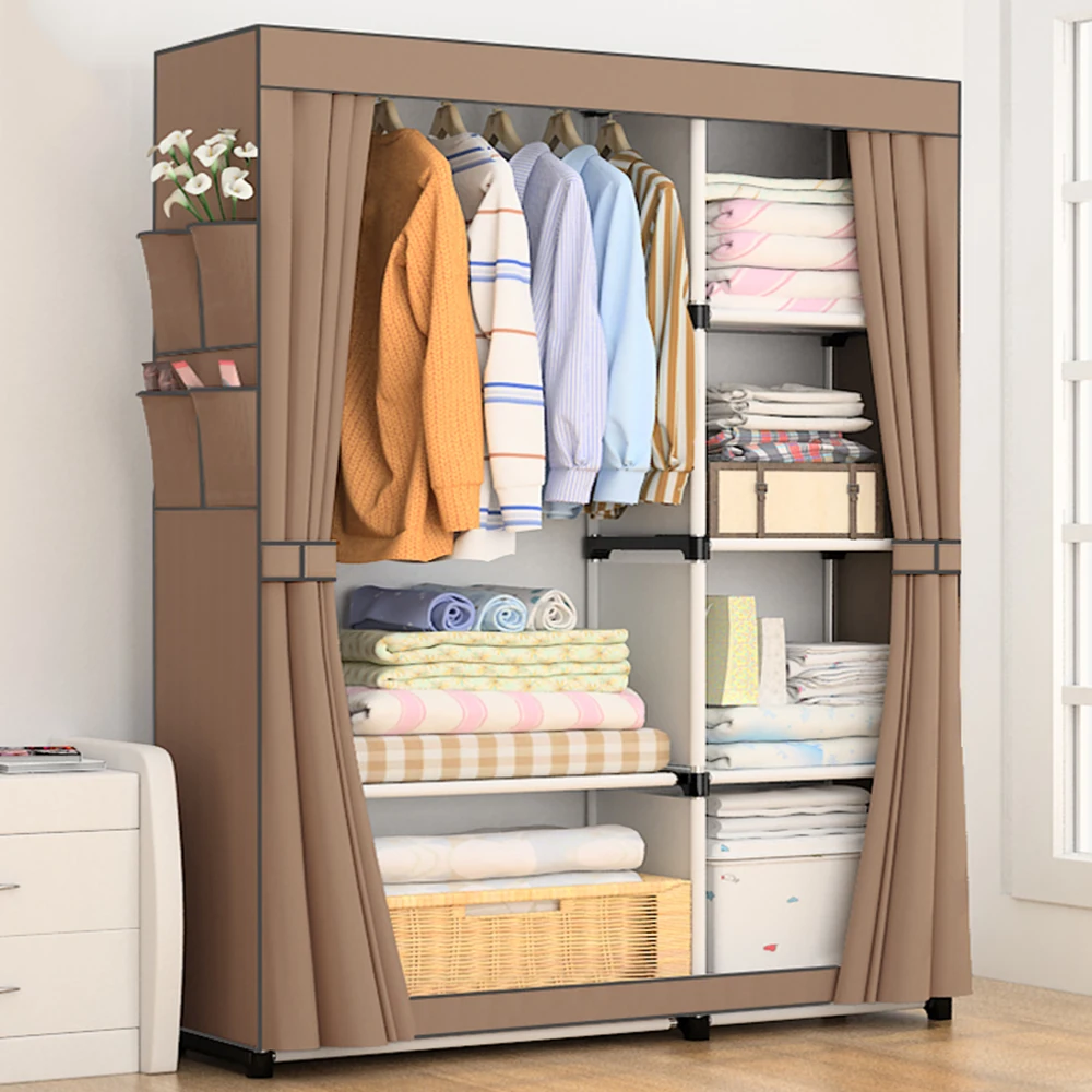 Delivery normal DIY Non-woven fold Portable Storage furniture When the quarter wardrobe Cabinet bedroom furniture wardrobe Delivery normal DIY Non-woven fold Portable Storage furniture When the quarter wardrobe Cabinet bedroom furniture wardrobe