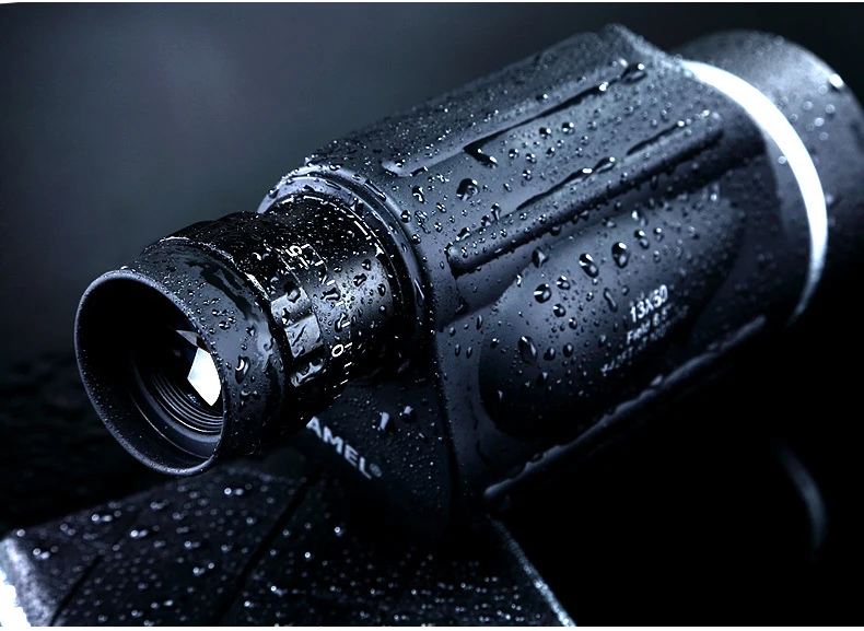 Hunting 13x50 Waterproof BAK4 Zoom Spotting Scope for Birdwatching Long Range Target Shooting Spotting Scope +Cellphone Adapter