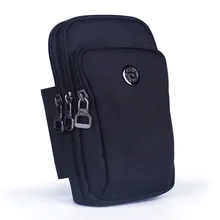 Высокое качество водонепроницаемый нейлоновый унисекс поясная сумка сотовый мобильный чехол для телефона кошелек маленький через плечо ремень поясная сумка крюк сумка