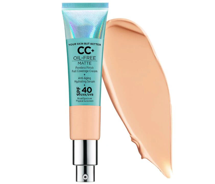 GOOVITOR косметика для вашей кожи но лучше CC + крем без масла матовый с SPF 40 |
