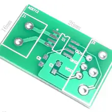 1 шт. 5A диапазон ACS712 модуль датчика тока печатная плата