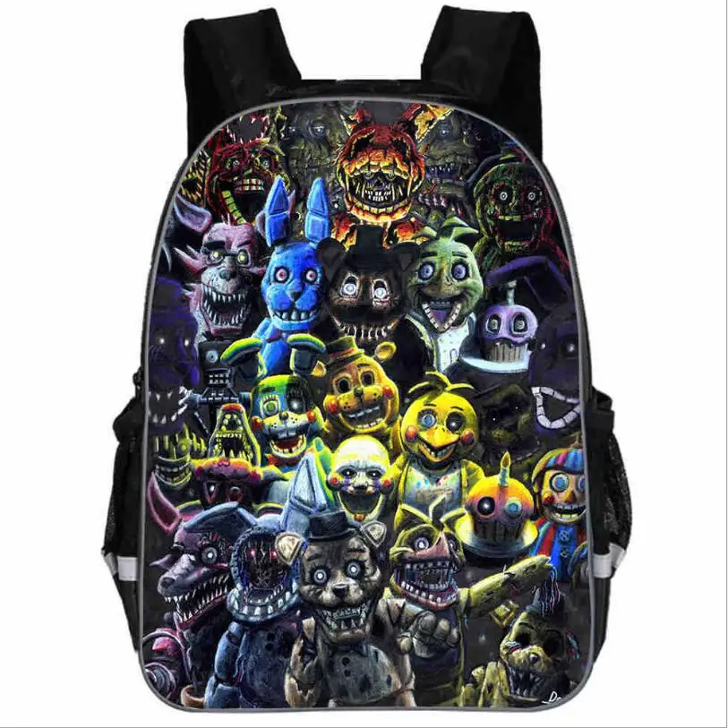 Крутые школьные сумки для мальчиков Marvel Avengers Five Nights at Freddy рюкзак подростков