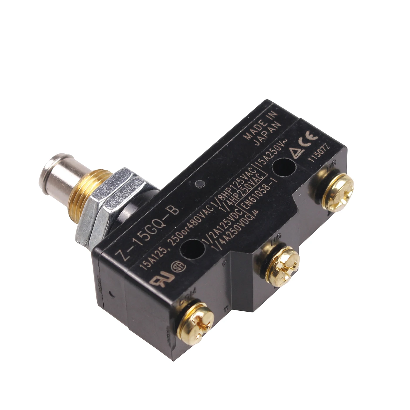 3Pcs Z 15GQ22 B SPSD 1NO 1NC Panel Mount Roller Plunger Limit Switchin