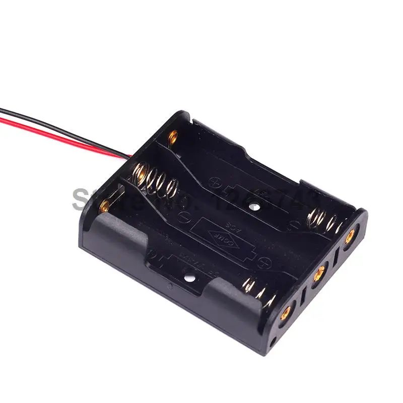 2Pcs 3AA Battery Box holder with Switch for 3 AA 4.5V OutPut Batteries