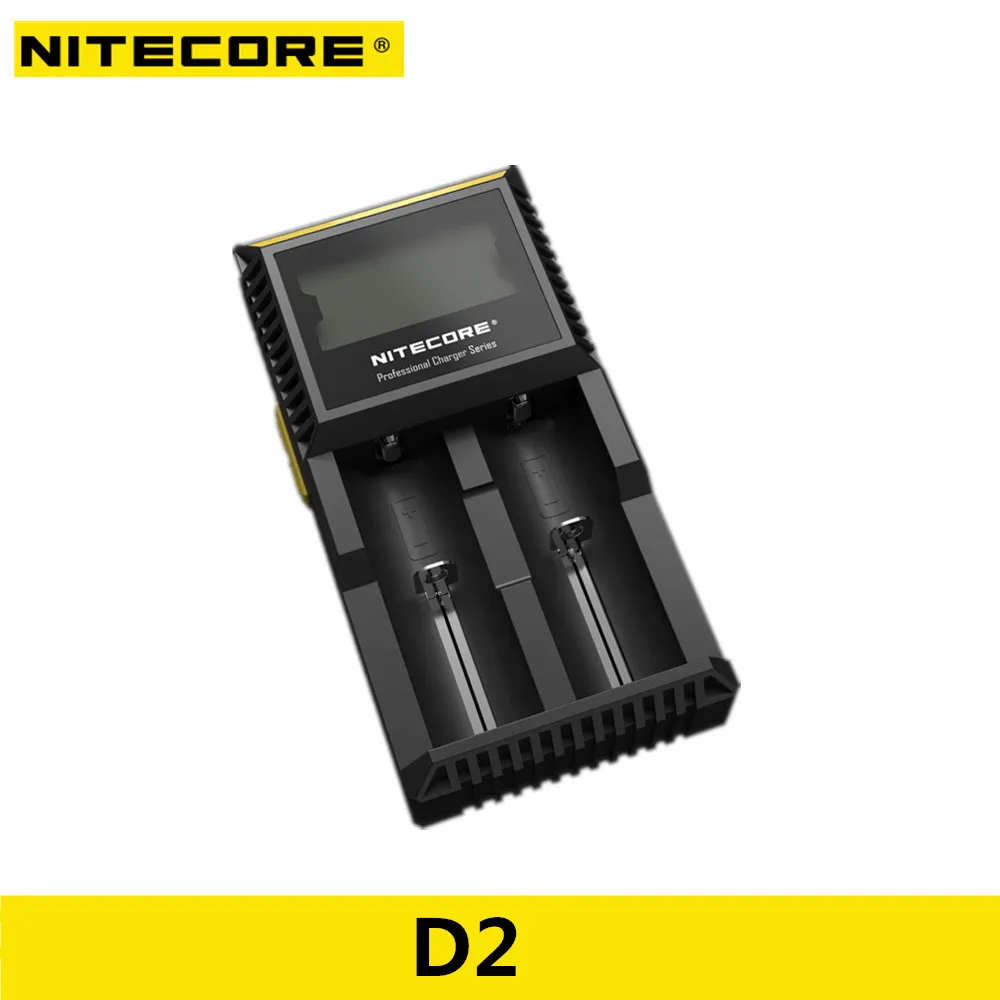 

Nitecore D2 D4 Digi charger LCD Intelligent Circuitry li-ion For 26650 18650 16340 14500 AAA Battery Charger HOT SALE