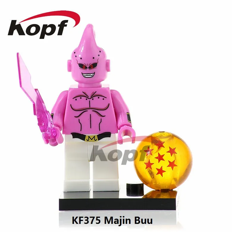

20Pcs Dragon Ball Z Figures Super Heroes Majin Buu Tien Shin Han Goku Bardock Building Blocks Children Christmas Gift Toys KF375