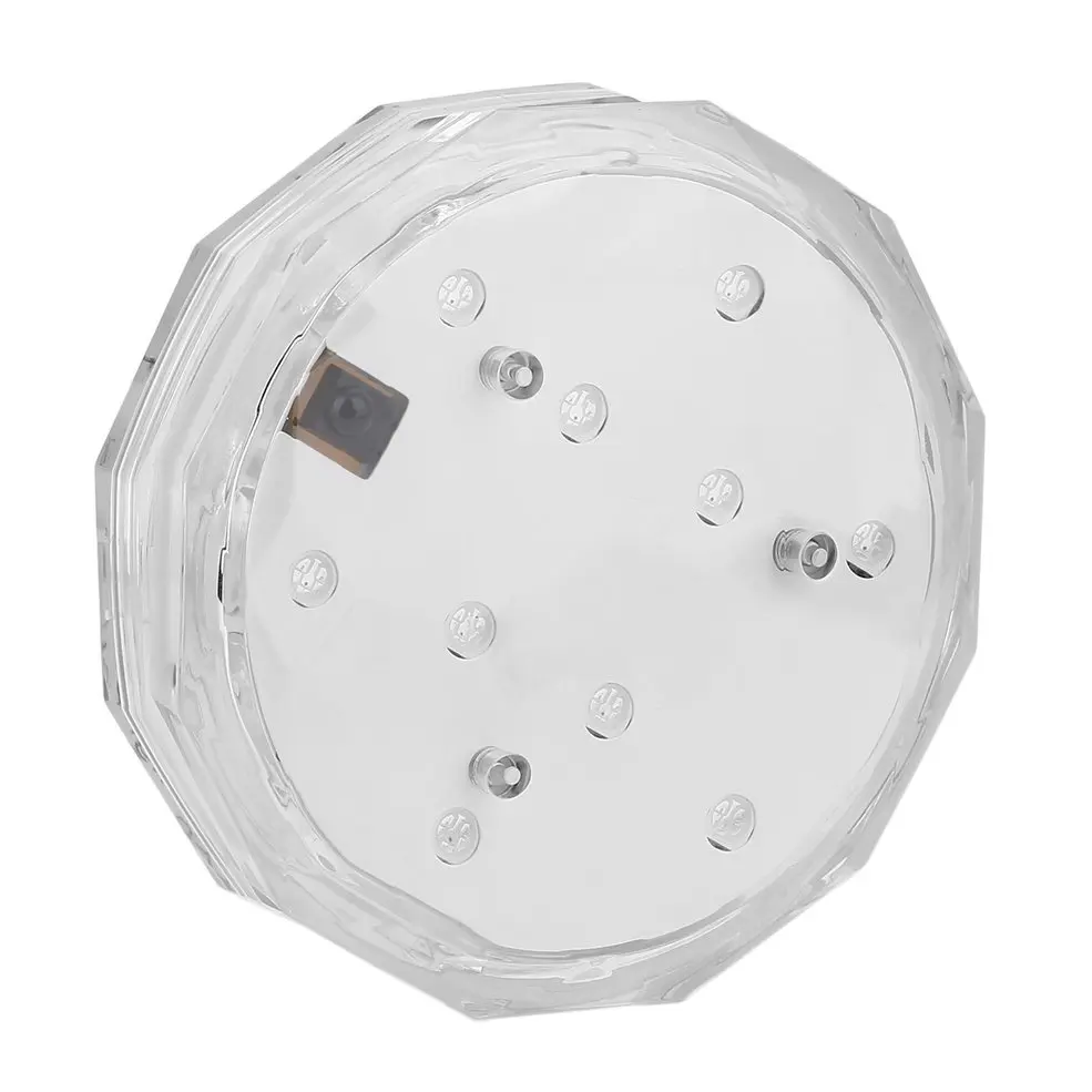 

2 PCS LED Pond Night Light Underwater Waterproof RGB AA Battery Swimming Pool Light