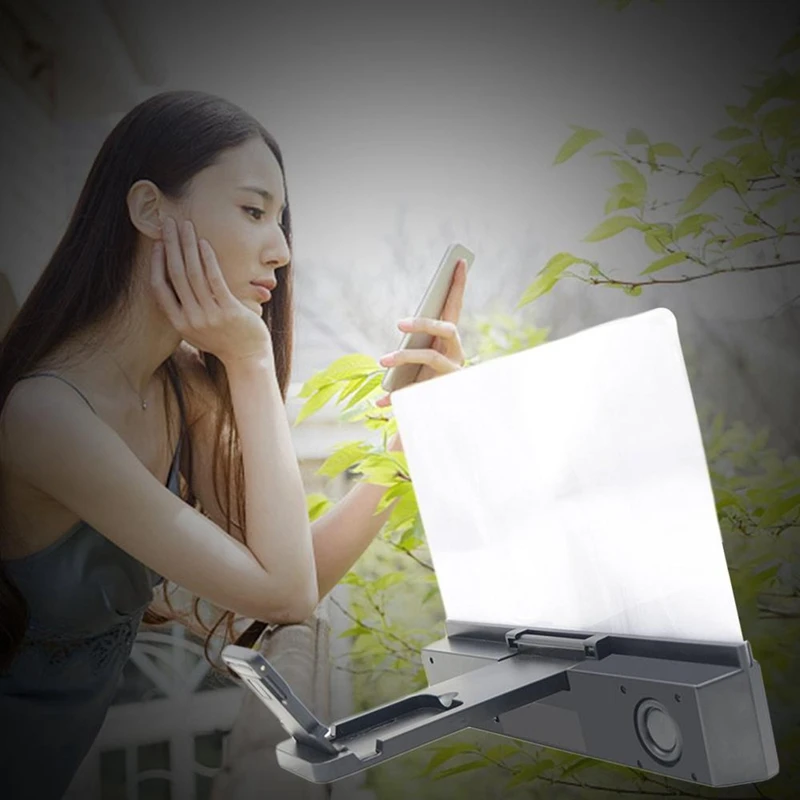 JABS L2 Big Screen Mobile Phone Visual Enjoyment In 3D Screen Amplifier 12 Inch