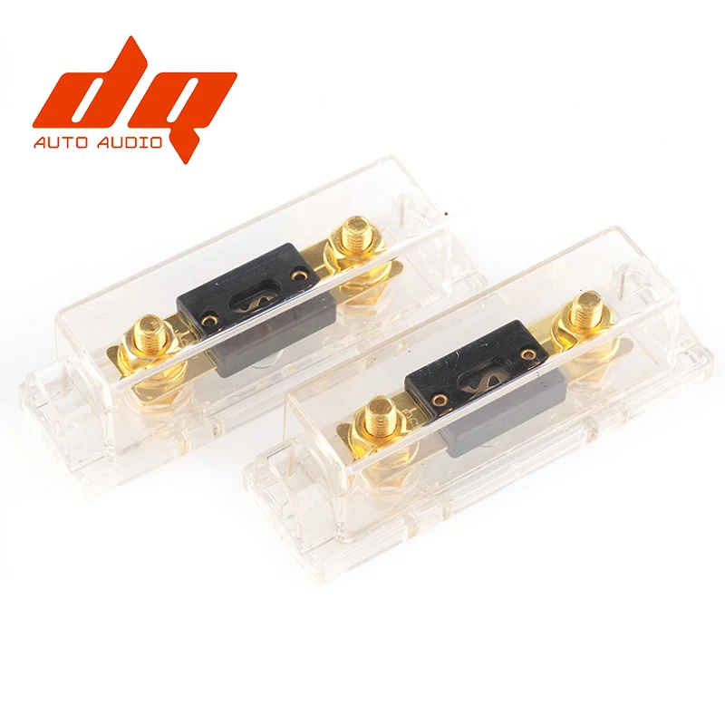 Fora de Potência de Áudio do Carro Caixa de Fusíveis Suporte de Fusíveis Auto de Alta 1 em 4 Maneiras Assento Seguro 100a-300a Garfo Parafuso Fusibles Qualidade 12 v 24 17 Maneiras FORA de Potência de Áudio Do