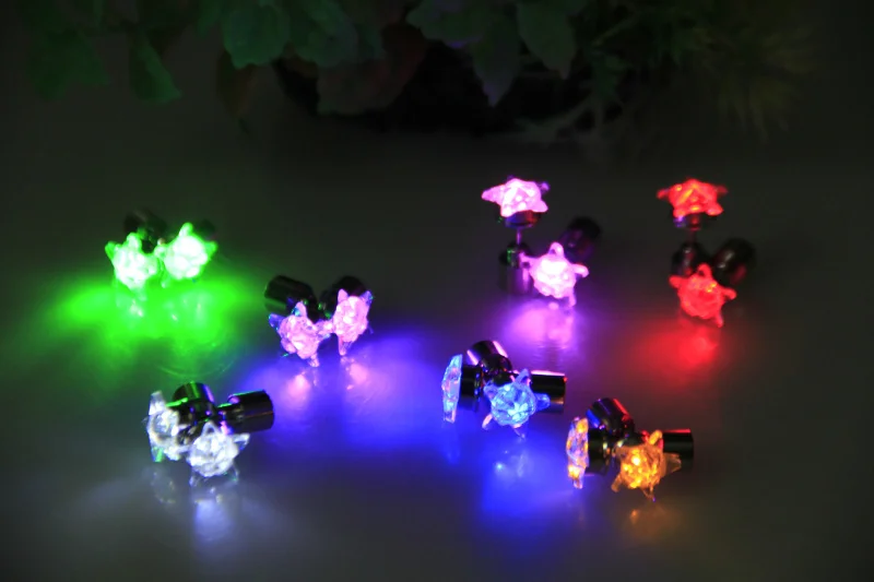 12pairs Night Party Supplies Glowing Earrings Led Fashion Star 12pairs Night Party Supplies Glowing Earrings Led Fashion Star Flashing Stud For S Decoration In Glow From Home