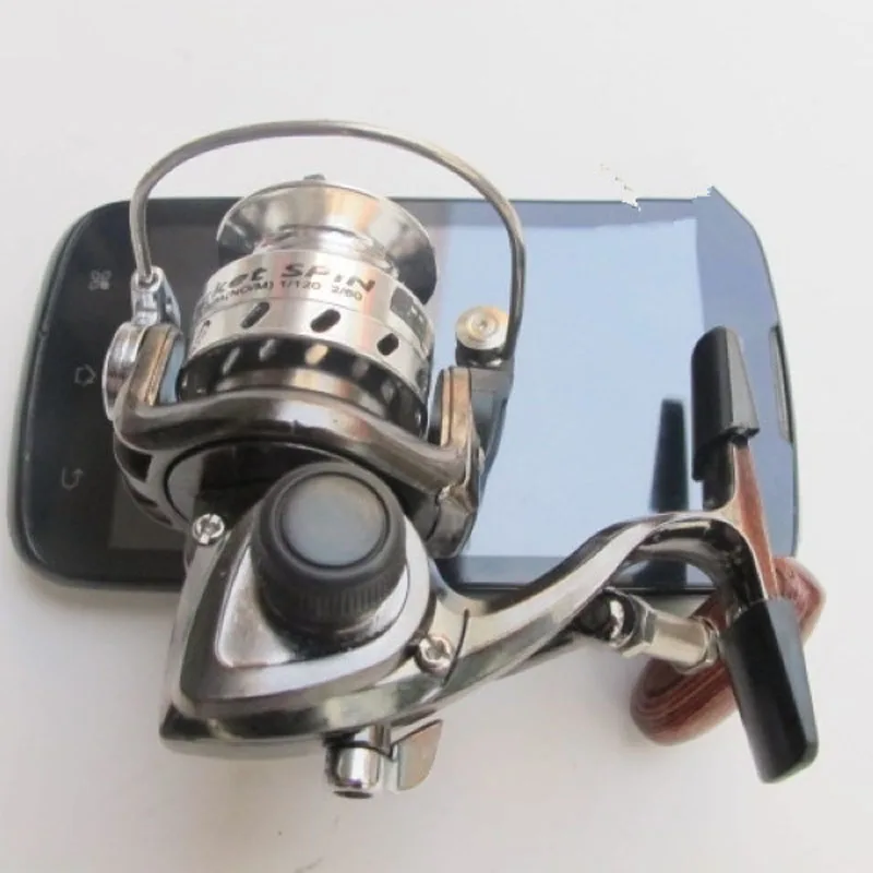 Free Shipping World Smallest Mini Full Metal winter shore fishing reel