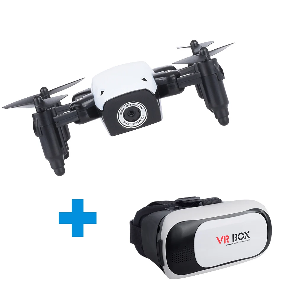 VR очки S9HW Радиоуправляемый мини Дрон складной карманный с камерой FPV WiFi RC
