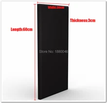Eco-friendly 6pcs 60*30*3cm Clothing Flannelette Acoustic panel SCATTER Acoustics SOUND TREATMENT ACOUSTIC PANELS ABSORBS SOUND