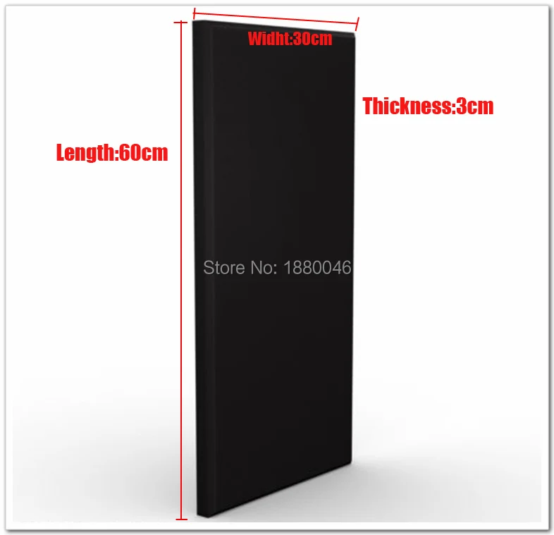 Koop Milieuvriendelijke 6 stks 60*30*3 cm Kleding Flanellen Akoestische panel SCATTER Akoestiek GELUID BEHANDELING AKOESTISCHE PANELEN ABSORBEERT GELUID