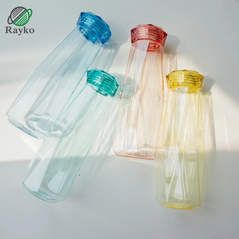 

New Diamond Crystal Water Bottles Large Capacity Elegant Water Bottle Fashion Creative Plastic Drinkware