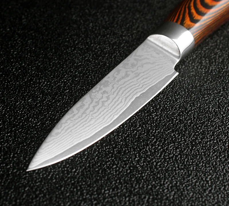 XITUO 3," дюймовый кухонные очистки нож острый японский дамасский стальной поварский нож сантоку пилинг нарезки фруктов универсальный инструмент подарок