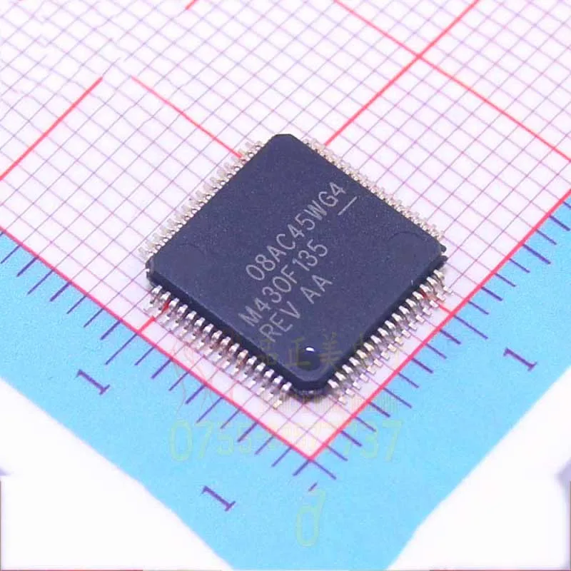5PCS MSP430F135 MSP430F135IPMR M430F135 QFP64 | Электроника