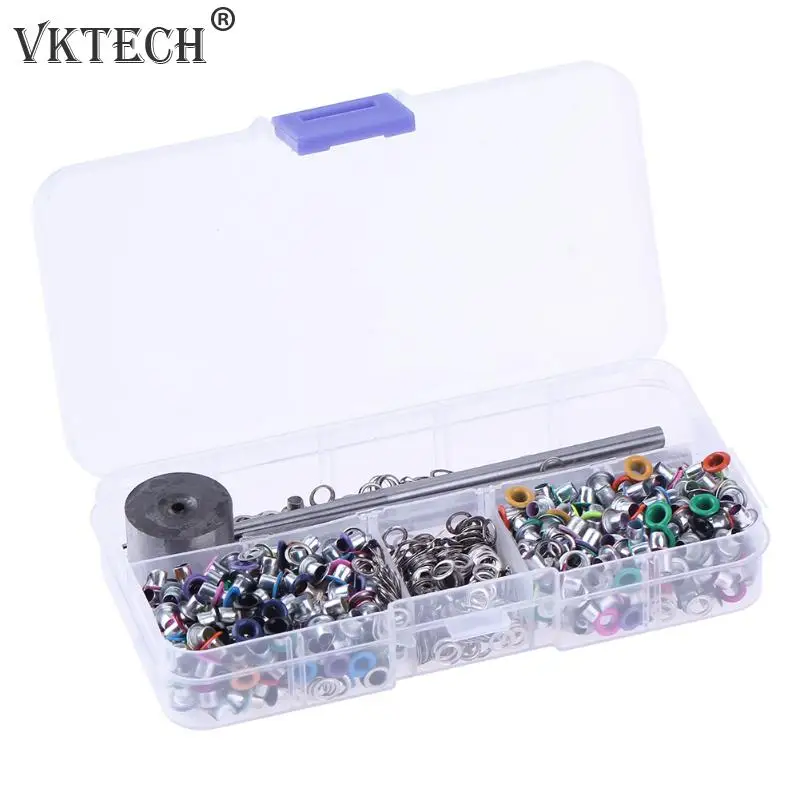 

3-8MM Mixed Color Metal Garment Eyelets DIY Scrapbooking Embellishment Garment Accessories Apparel Eyelets Sewing Crafts