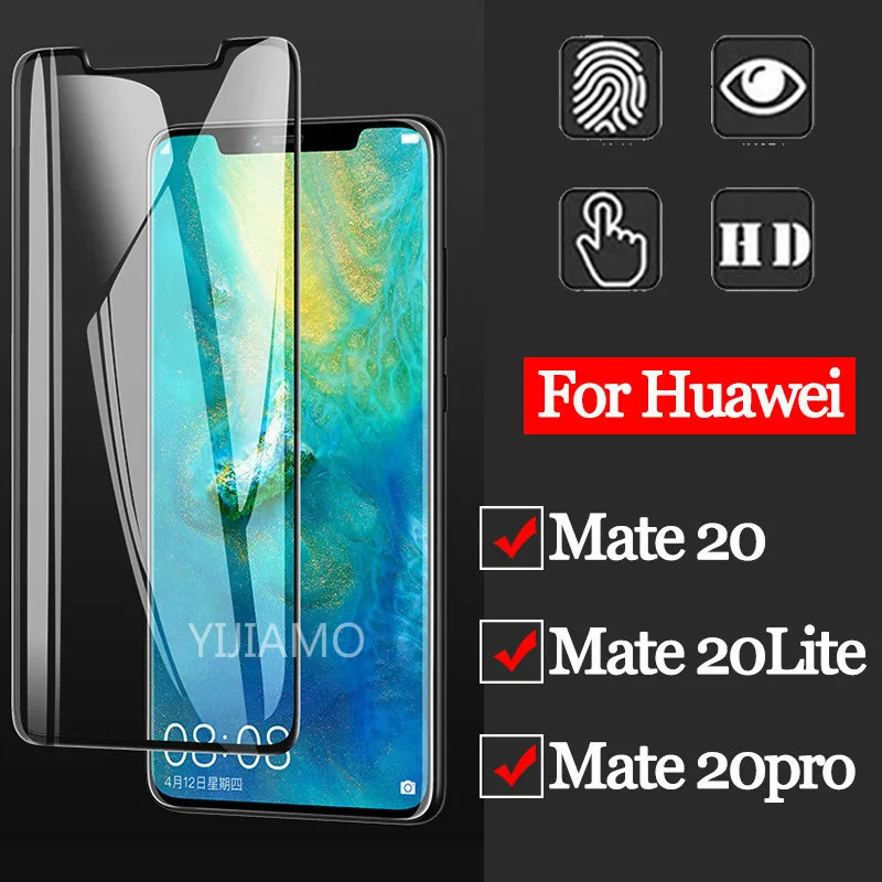 

3D Tempered Glass For Huawei Mate 20 Pro Screen Protector For Huawei Mate 20 Lite Safety Glass On Mate20 20pro 20lite Protective