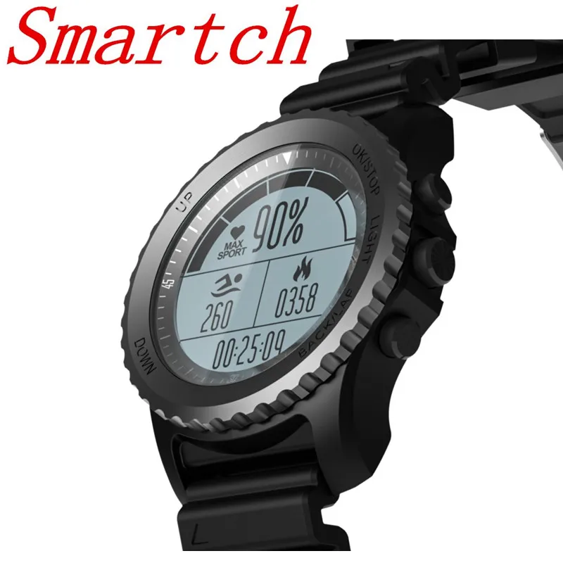 

Smartch New S968 Waterproof IP68 Smart Watch Bluetooth Sport watch Support GPS Heart Rate Monitor Multi-sport Smartwatch