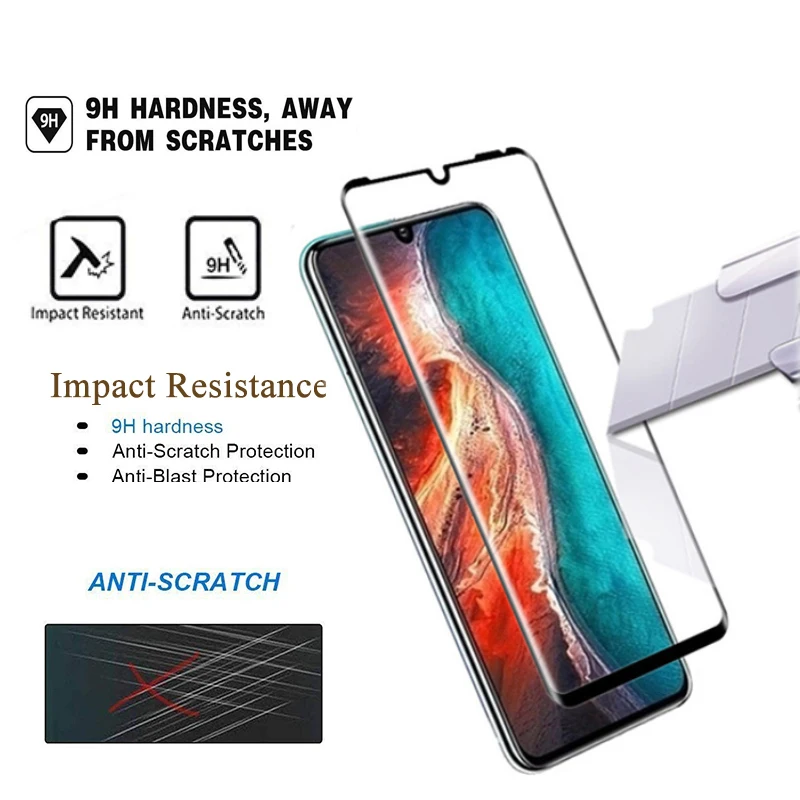 Защитное стекло закаленное для huawei p30 lite 3d p 30 9h|Защитные стёкла и плёнки| |