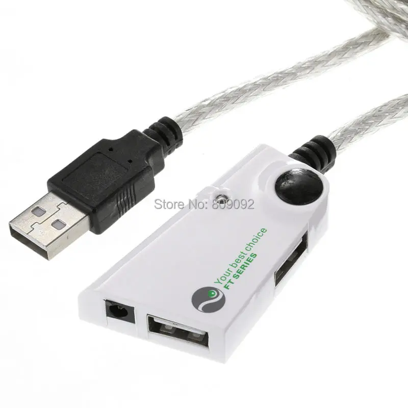 Удлинительный Кабель USB 2 0 для усиления сигнала с выходами питания кабель