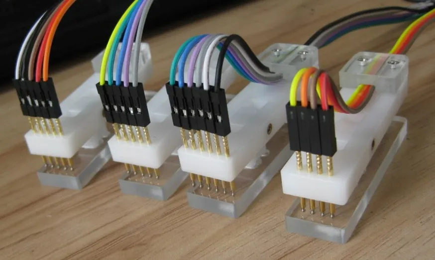 Загрузить инструмент сжигание клип зонд 1,27 мм 2*5 P 10pin STC STM32 MSP430