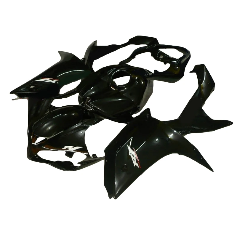 Kit De Carenado ABS Negro Brillante Para Yamaha YZF-R6 2005 - 19 Piezas, Inyección Moldeada