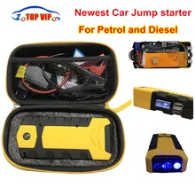 Новейшаябатарея 12V автомобиль Батарея стартер скачка бустер 13200 ма/ч, Мощность банк 800A пиковое значение тока многофункциональное автомобильное пусковое устройство