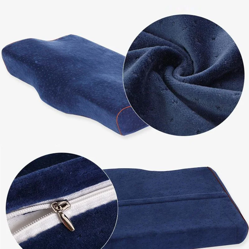 Подушка с эффектом памяти Memory Foam забота о здоровье шеи Поддержка дышащий для сна Health99