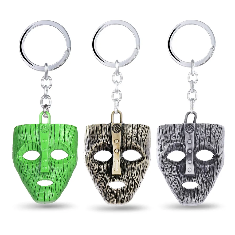 Movie Series The Mask 2 Keychain Jim Carrey The Mask Metal Pendant