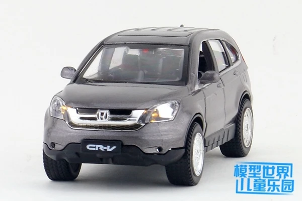 Высокое качество высокая имитация 1:32 Сплав тяга назад автомобиль Honda CRV внедорожник внедорожники металлические игрушечные модели машин