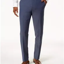 Темно-синие мужские брюки высокого качества повседневные брюки стрейч мужские брюки мужские длинные прямые брюки большого размера костюм