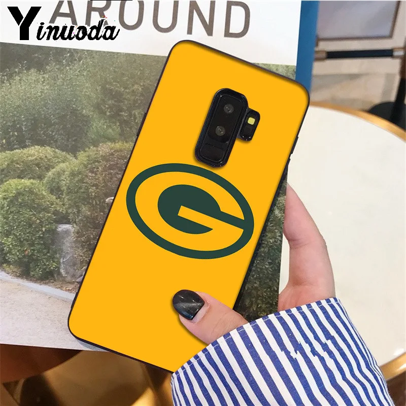 Yinuoda Green Bay Packers ТПУ Мягкая телефон аксессуары чехол для телефона для samsung S9 S9 плюс S5 S6 S6edge S6plus S7 S7edge S8 S8plus