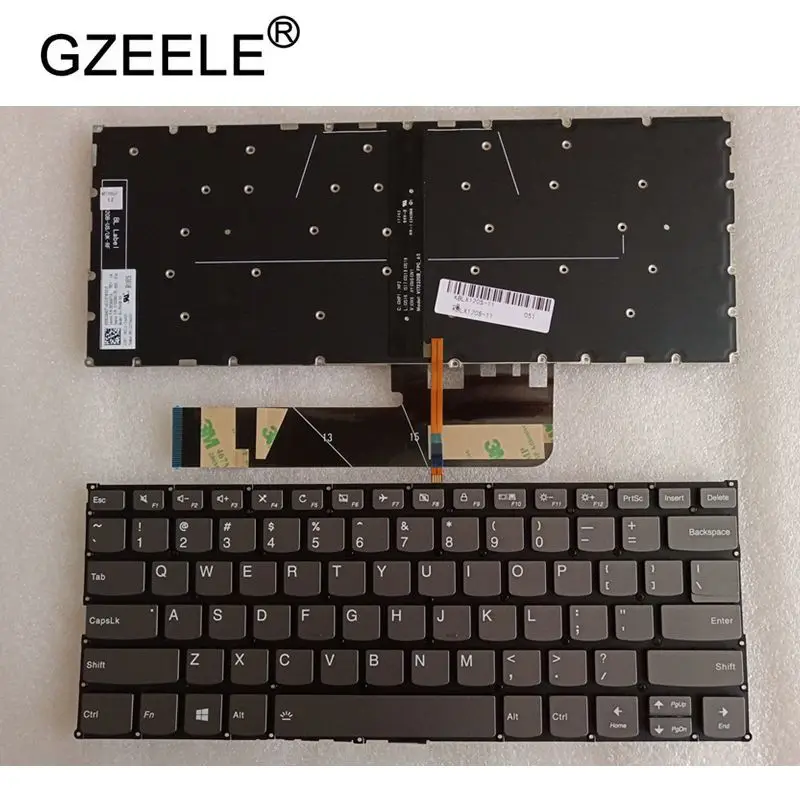  US English Keyboard for Lenovo Ideapad YOGA 530-14AR 530-14IKB 120S-11IAP Air14IKBR Air15IKBR AIR15