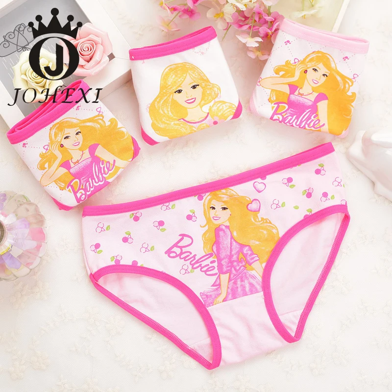 JOHEXI Cartoon Design Girl Kid Underwear 100 Cotton Girls Kid Panties