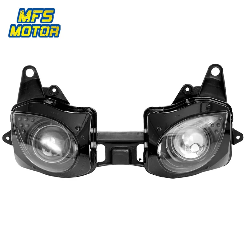 

Headlight For 07-08 Kawasaki Ninja ZX6R ZX636 Motorcycle Front Lamp Assembly Upper Headlamp Head Light Housing 2007 2008